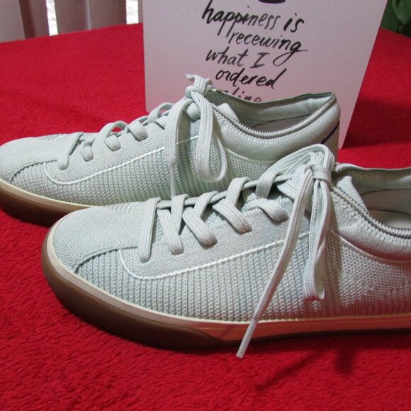 Rothy's Shoes - Rothy's The Lace Up Sneaker - Spearment Green